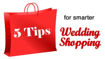 5 useful tips for wedding shopping