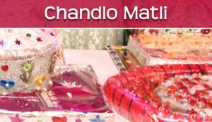 Gujarati Wedding Chandlo Matli